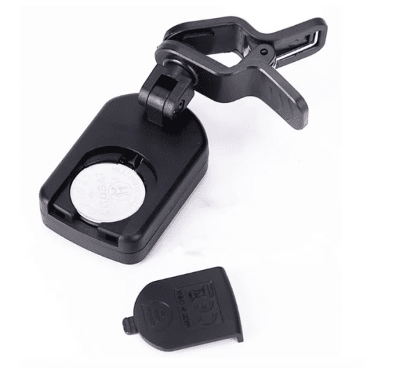 Clip-On LCD Digital Tuner for Bass, Ukulele, Violin, and Banjo – 360° Swivel for Precision Tuning Anywhere