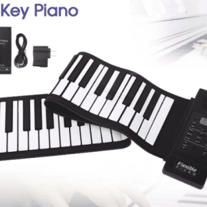 Portable 61-Key Roll Up MIDI Piano with 128 Tones and Built-in Speakers - Image 5