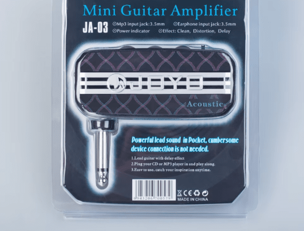 Portable Mini Headphone Bass Guitar Amplifier with 6 Sound Effects – Perfect for Home and Travel Practice
