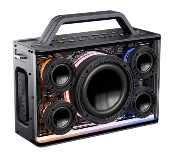 250W Wireless DJ Party Speaker with TWS & Long Battery Life - Perfect for Outdoor Events