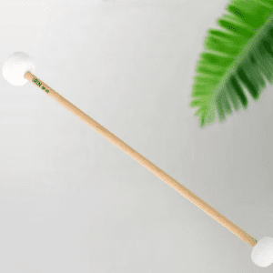 High-quality Marimba mallet with a beech handle and felt head, perfect for clear sound production in percussion instruments.