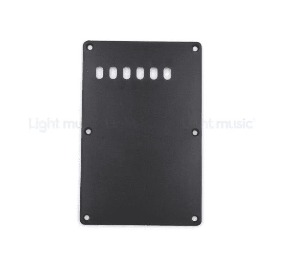 Durable ABS Guitar Tremolo Back Plate Seamless Replacement with Anti-Scratch Protection for Fender Stratocaster