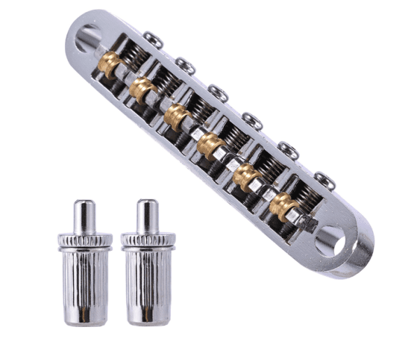 High-Performance Guitar Roller Saddle Bridge for Epiphone Les Paul: Enhanced Tuning Stability and Custom Tone Adjustments