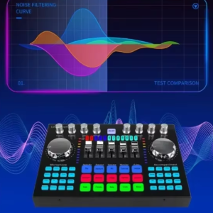 Portable K1 Live Sound Card – Ultimate Audio for Broadcasting, Karaoke & Music Recording - Image 4