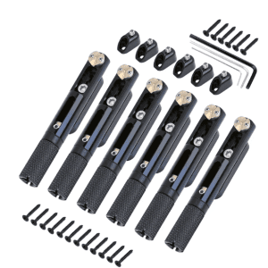 Saddle Headless Electric Guitar Bridge Tailpiece: Durable Metal Design for Stable Performance - Image 2