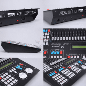Sound Activated DMX Lighting Console with Large LCD Display – Ideal for Stage Moving Head Lights - Image 3