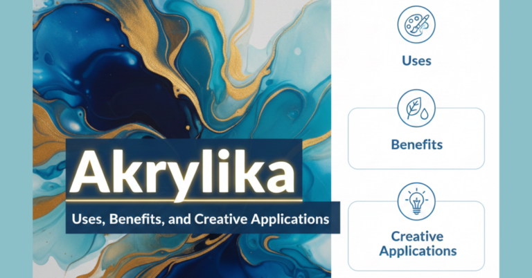 Akrylika Explained: Uses, Benefits, and Creative Applications