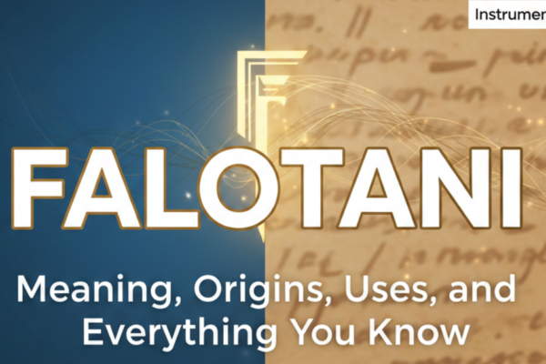 Falotani: Meaning, Origins, Uses, and Everything You Know