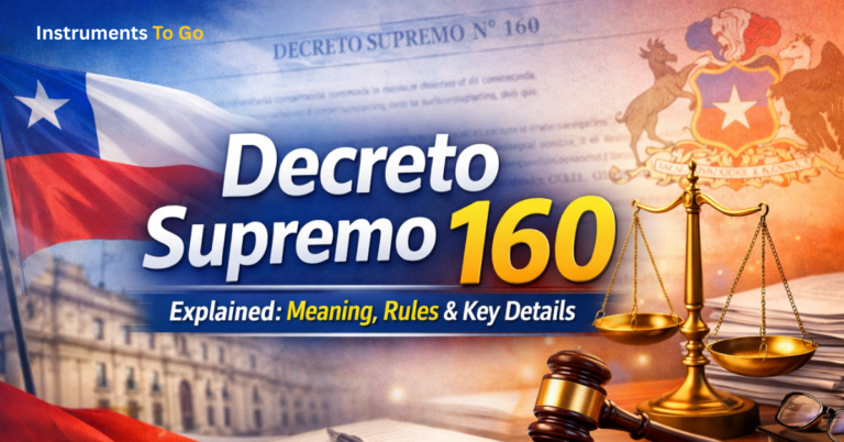 Decreto Supremo 160 Explained: Meaning, Rules & Key Details