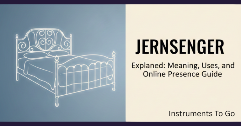 Jernsenger Explained: Meaning, Uses, and Online Presence Guide