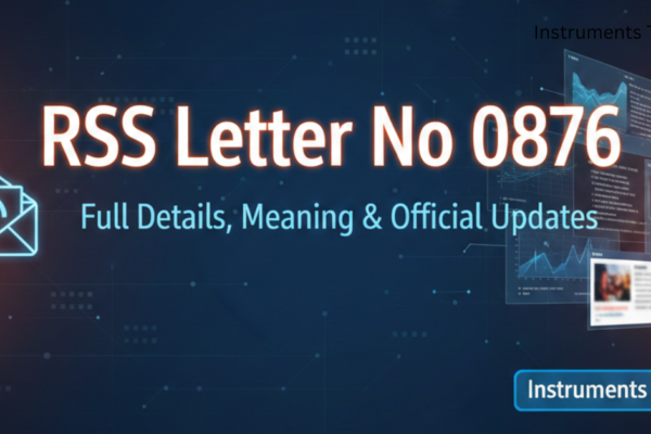 RSS Letter No. 0876