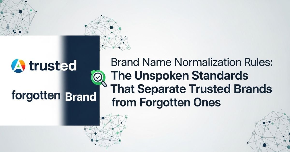 Brand Name Normalization Rules